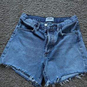 Agolde Classic Blue Jean Shorts